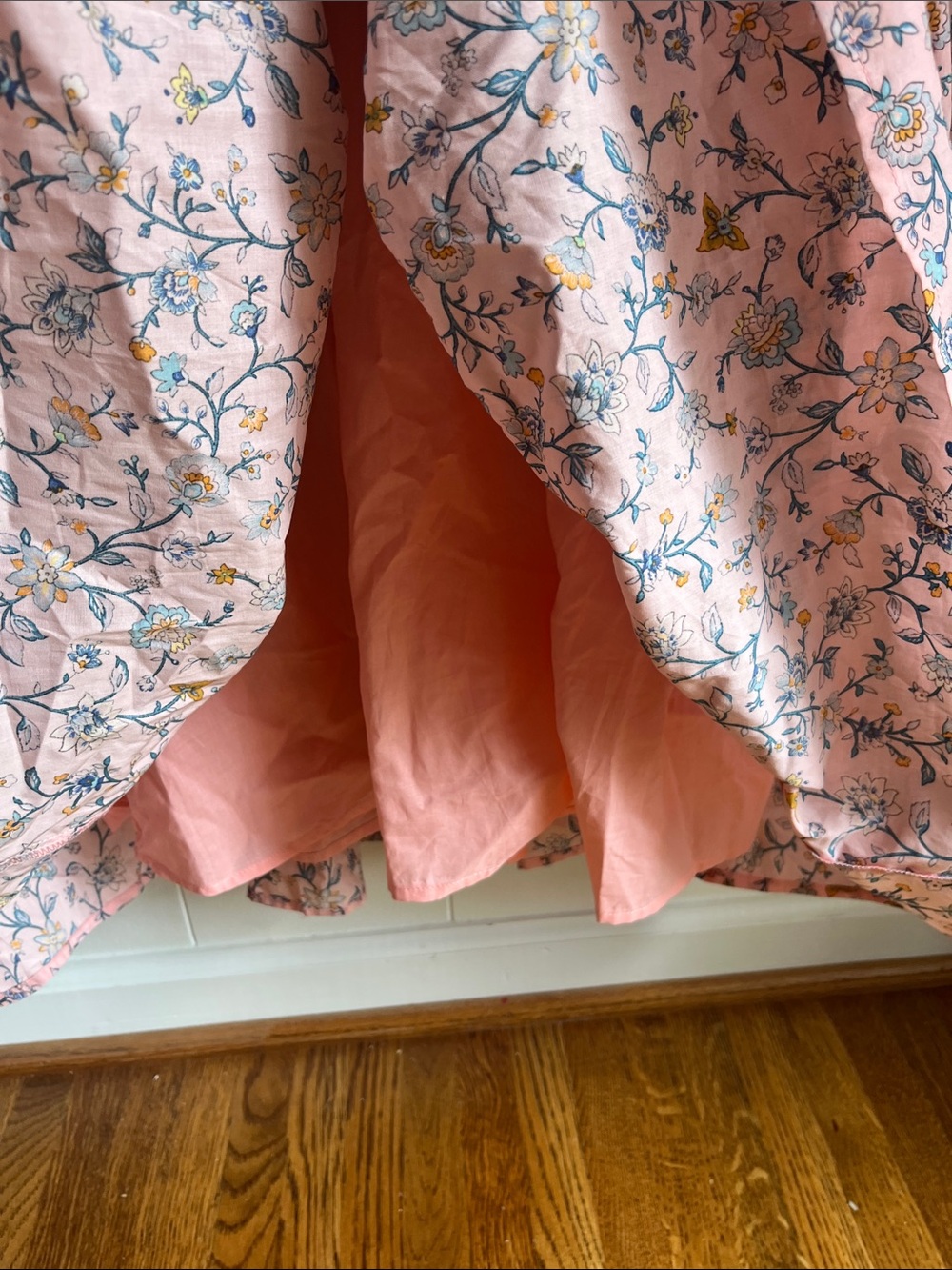 NWT Hyacinth House Tuckernuck Lucille Floral Pink Drawstring Maxi Dress XXL - Picture 11 of 15